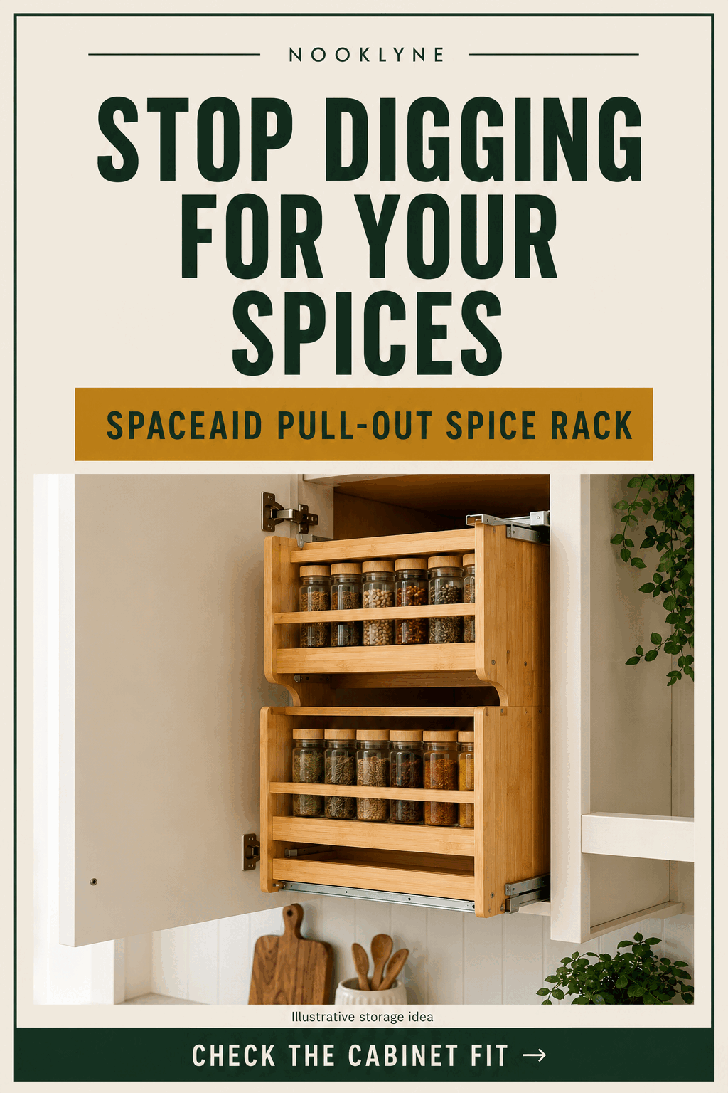 Nooklyne illustration for Stop Digging for Your Spices